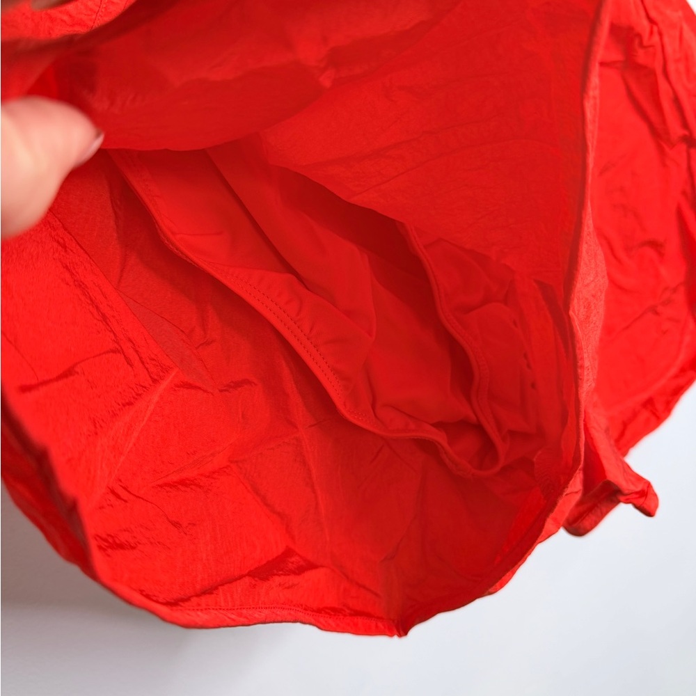 Halara Orange Double Lined Shorts - image 5